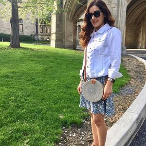 White denim jacket / vest denim